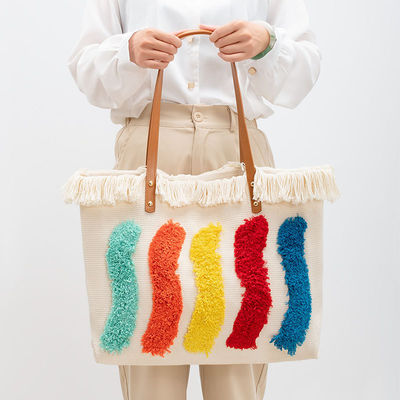 Le plus récent sac à main en coton recyclable à la mode pour femmes