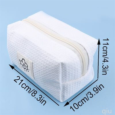 Tissu de maquillage polyester multi-fonction sac cosmétique sur mesure avec poignée