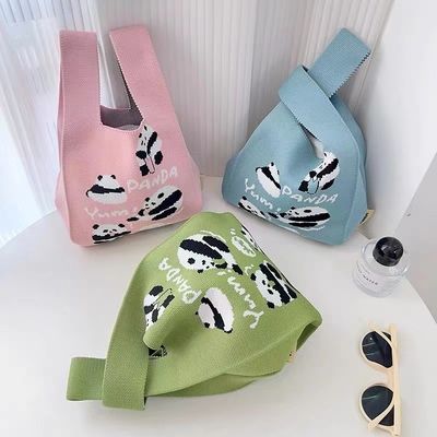 Sac à main populaire pour femmes Sac tissé en polyester personnalisé Mini sac à main