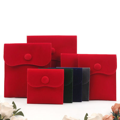 OEM/ODM acceptable sac d'emballage de bijoux en couleur personnalisée avec logo imprimé