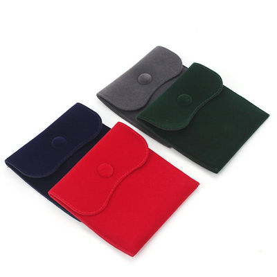 OEM/ODM acceptable sac d'emballage de bijoux en couleur personnalisée avec logo imprimé