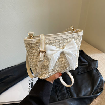 Promotion vacances d'été mode femmes Daisy seau sac à épaule avec logo personnalisé