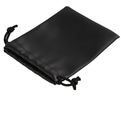 Logo personnalisé PU cuir imperméable à l'eau sac à cordes pour bijoux et cadeaux emballage