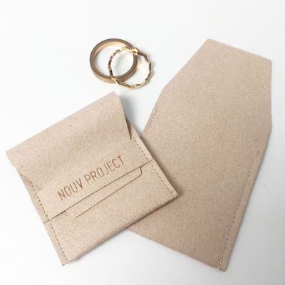 Petit sac à bijoux de velours plié La solution parfaite pour l'emballage de bijoux personnalisés