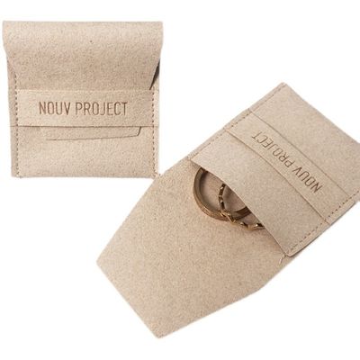 Petit sac à bijoux de velours plié La solution parfaite pour l'emballage de bijoux personnalisés