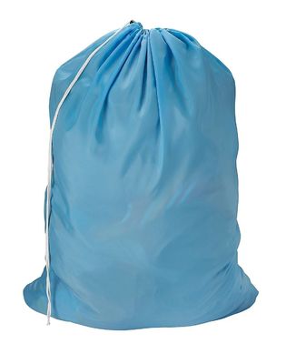 Sac de linge en nylon polyester à corde de couleur personnalisé pour le stockage à domicile et en vrac