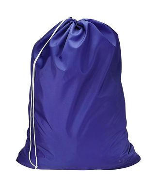 Sac de linge en nylon polyester à corde de couleur personnalisé pour le stockage à domicile et en vrac