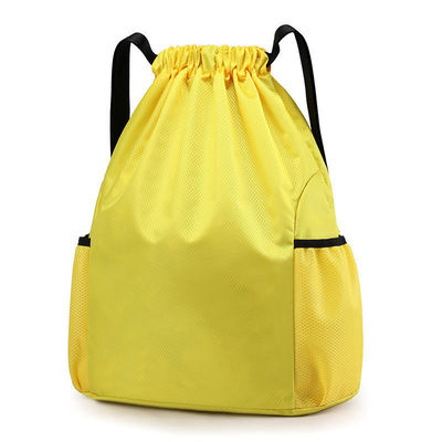 Sac à dos de course imperméable à l' eau avec un compartiment chaussure et une fermeture à corde