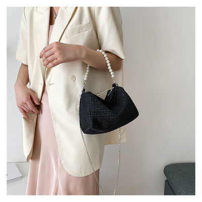 Petit sac à main Bling Diamond Crossbody avec modèle Léopard et le dernier style de mode