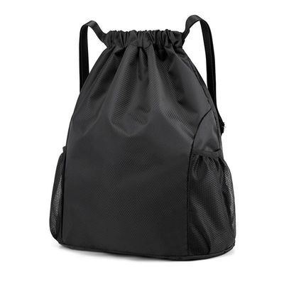 Sac à dos de course imperméable à l' eau avec un compartiment chaussure et une fermeture à corde