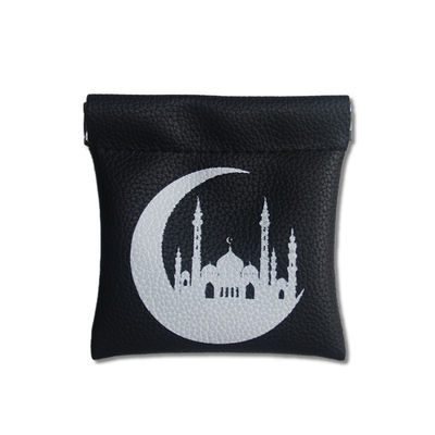 Sac à monnaie en cuir compact pour musulman de couleur personnalisée