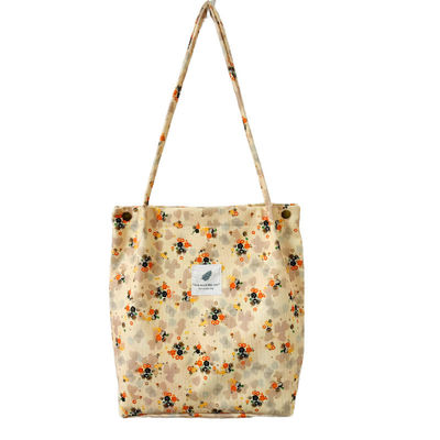 Sac à main en coton fermé parfait pour le bureau des femmes, les besoins scolaires, les achats et les voyages