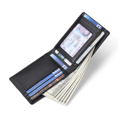 Porte-monnaie magnétique à blocage RFID pour femmes avec conception amovible