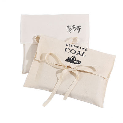 Sac d'enveloppe en coton imprimé avec logo personnalisé écologique pour sac de poussière d'enveloppe organique