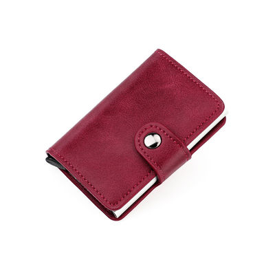 Portemonnaie pour homme en cuir en PU triple pliable avec sac à main personnalisé et commodité de stockage