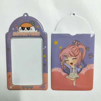 Conception personnalisée Cute Corée Mode Porte-copieuse en PVC Carte de couverture Photo Case OEM / ODM Accepté