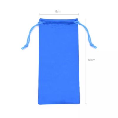 Nouveaux sacs à cordes en microfibre écologique personnalisés à la mode pour sacs à lunettes