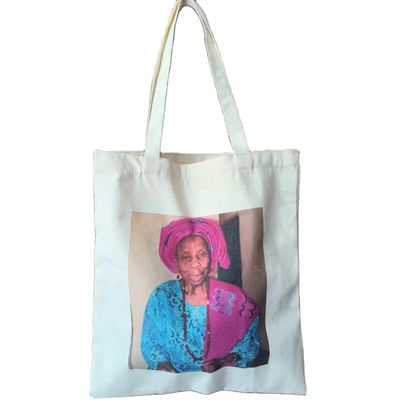 Matériau de revêtement Tissu chaud recyclé Sac de magasinage en coton publicitaire Sac à main pour la promotion