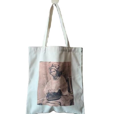 Matériau de revêtement Tissu chaud recyclé Sac de magasinage en coton publicitaire Sac à main pour la promotion