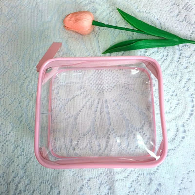 Vente promotionnelle Style de la mode Sac de maquillage transparent imperméable à l'eau pour votre collection cosmétique