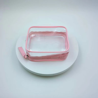 Vente promotionnelle Style de la mode Sac de maquillage transparent imperméable à l'eau pour votre collection cosmétique