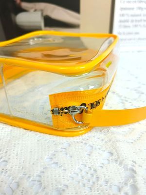 Vente promotionnelle Style de la mode Sac de maquillage transparent imperméable à l'eau pour votre collection cosmétique
