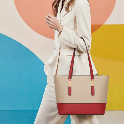 Lettre de mode imprimé sac à main en coton pour femmes