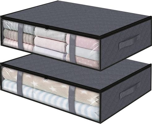 Logo personnalisé accepté sous les draps de lit Boîtes de rangement Personnalisez votre solution de stockage