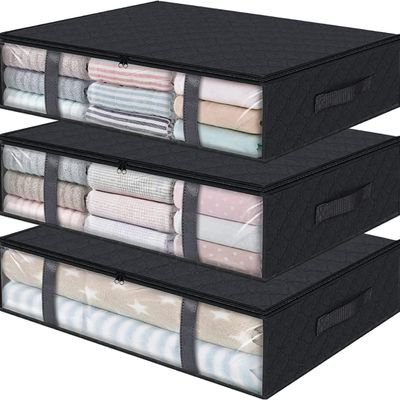 Logo personnalisé accepté sous les draps de lit Boîtes de rangement Personnalisez votre solution de stockage