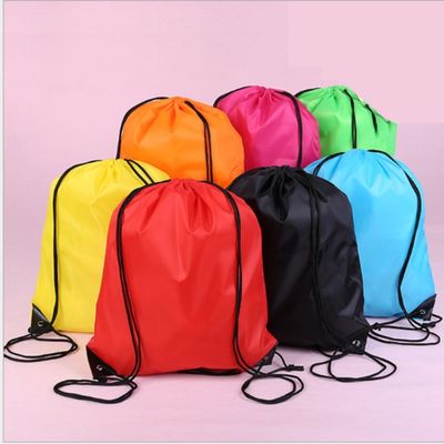 Sac à cordes personnalisé pour la vie scolaire quotidienne Matériau polyester multifonctionnel