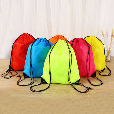 Sac à cordes personnalisé pour la vie scolaire quotidienne Matériau polyester multifonctionnel