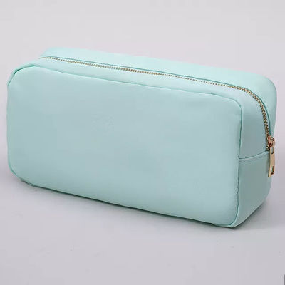 24 couleurs Fermeture à glissière sac de toilette imperméable gros sacs de maquillage pour les voyages en sac en nylon