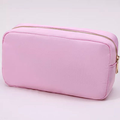 24 couleurs Fermeture à glissière sac de toilette imperméable gros sacs de maquillage pour les voyages en sac en nylon
