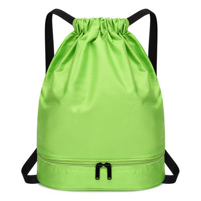 Sacs à dos en corde à tirer imperméable OEM/ODM acceptable pour les femmes hommes sport sac de gym de plage
