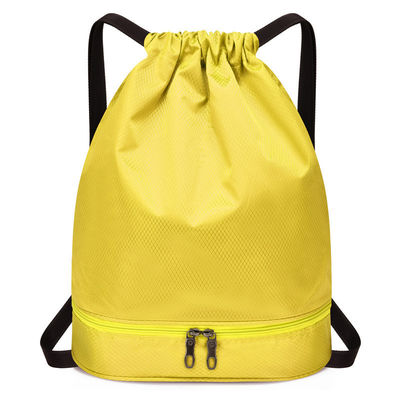 Sacs à dos en corde à tirer imperméable OEM/ODM acceptable pour les femmes hommes sport sac de gym de plage