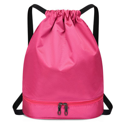 Sacs à dos en corde à tirer imperméable OEM/ODM acceptable pour les femmes hommes sport sac de gym de plage