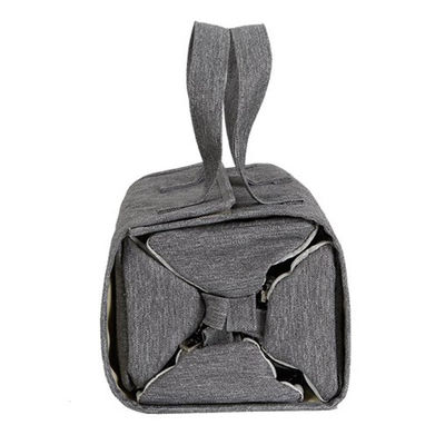 Fermeture à fermeture à glissière suspendu sac de maquillage à rouleaux de voyage toilettes kit organisateur pour femmes