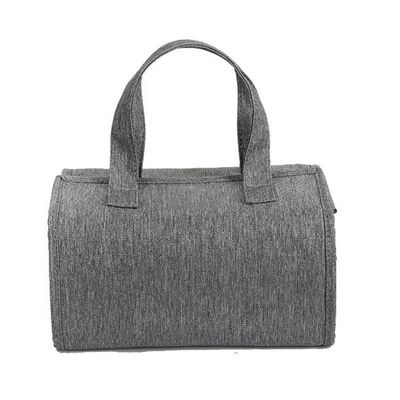 Fermeture à fermeture à glissière suspendu sac de maquillage à rouleaux de voyage toilettes kit organisateur pour femmes