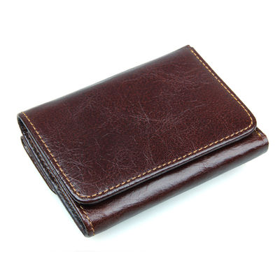 Portefeuille pour homme en cuir PU 2024 personnalisé avec commodité de stockage et revêtement en polyester