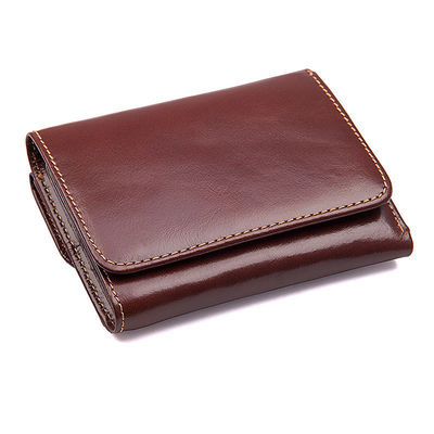 Portefeuille pour homme en cuir PU 2024 personnalisé avec commodité de stockage et revêtement en polyester