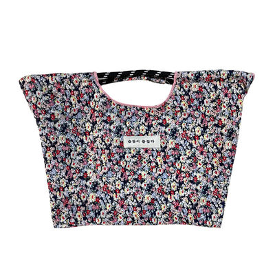 La couverture en polyester dans un sac en toile de plage floral de grande capacité