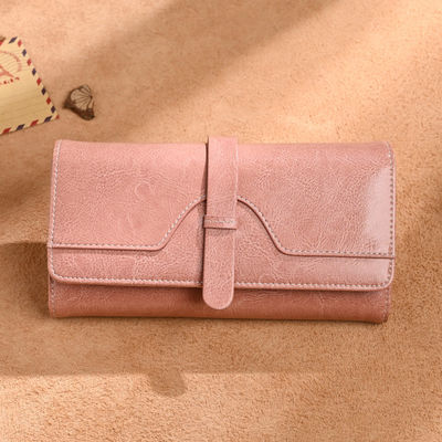 Portemanteau long Portable en cuir en PU Homme Smart Power Bank Portemanteau à pièces de monnaie Sac à main pour femmes