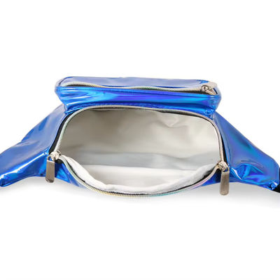 Unisexe Holographique Fanny Pack avec ceinture réglable pour Rave Festival