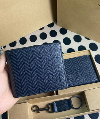Portefeuille pour homme en cuir avec porte-cartes standard