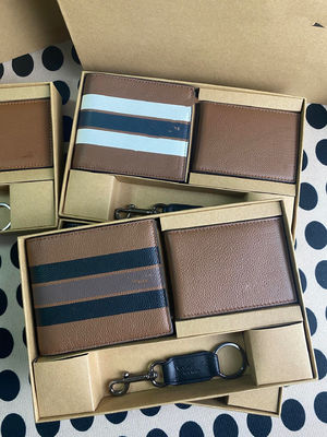 Portefeuille pour homme en cuir avec porte-cartes standard