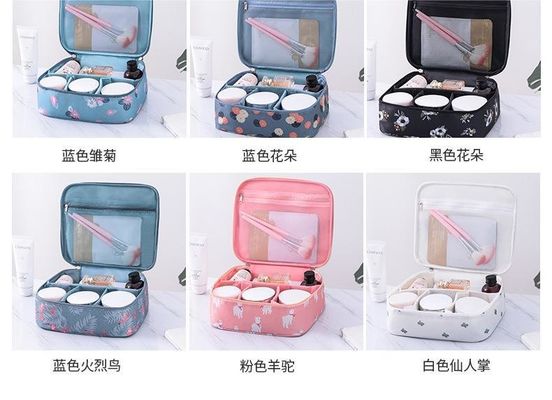 Sac cosmétique pour fille en plein air sac de maquillage toilettes pour femme organisateur avec style à la mode