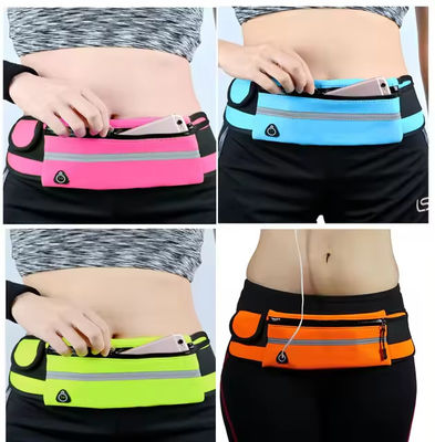 Neoprène en extérieur imperméable à l'eau Randonnée à vélo Ceinture de course Sac de taille Couleur personnalisée