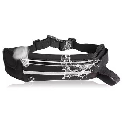 Neoprène en extérieur imperméable à l'eau Randonnée à vélo Ceinture de course Sac de taille Couleur personnalisée