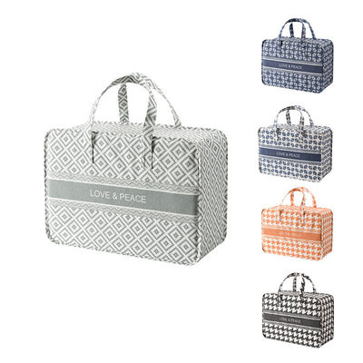 Sac de rangement en lin de coton neutre pour les vêtements de mode