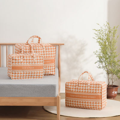 Sac de rangement en lin de coton neutre pour les vêtements de mode